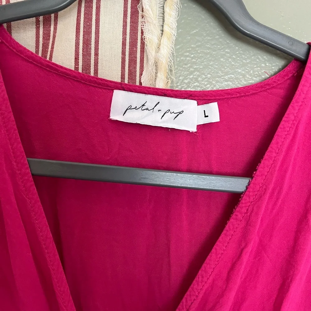 Petal & Pup Pink Midi Dress - Picture 5 of 5